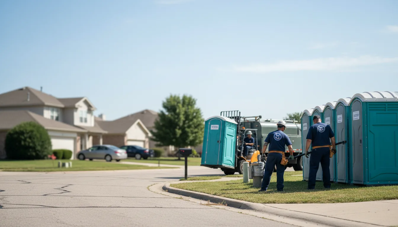 Porta Potty Rental in Columbia Station, OH near me